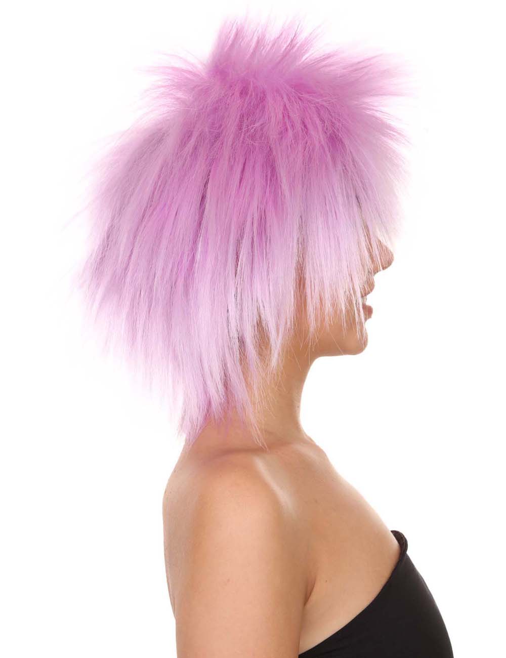 Wigs2you ハロウィンパーティープレミアムレディース H-1692 着け心地が良い とても快適 ファンキーパンク ライトパープルウィッグ