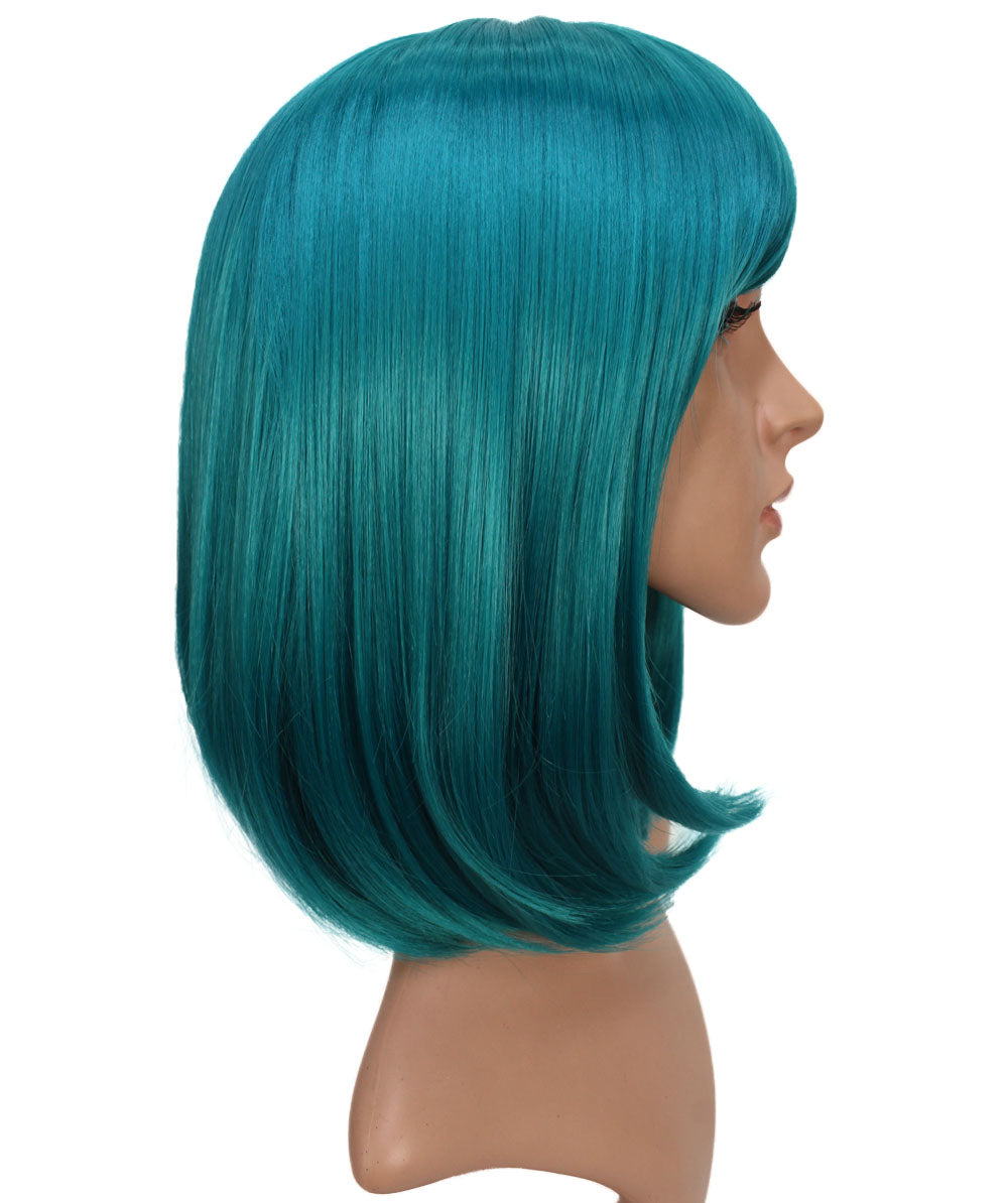 Wigs2You ミディアムストレートウィッグ サイドバング付き フルウィッグ 耐熱ファイバー製 コスプレ・イベント用 - サンディブラウン C-069
