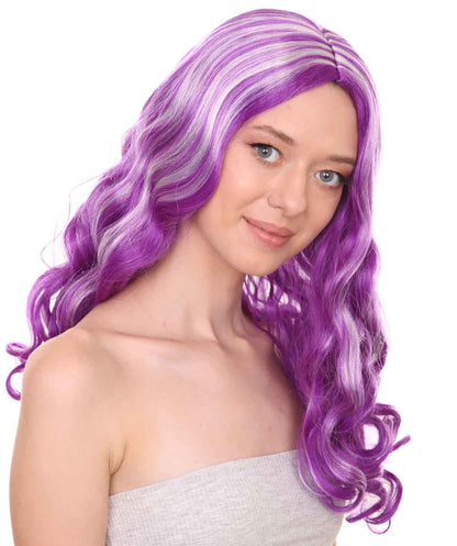 プレミアムハロウィンパーティーレディ H-5457 ロングレングス ストレート アニメポニーウィッグ