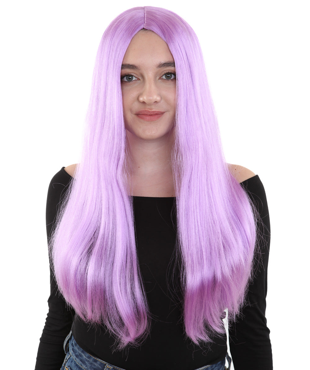 Wigs2you ハロウィンパーティープレミアム H-861 悪の花嫁 II 女性ウィッグ Lt パープルカラー