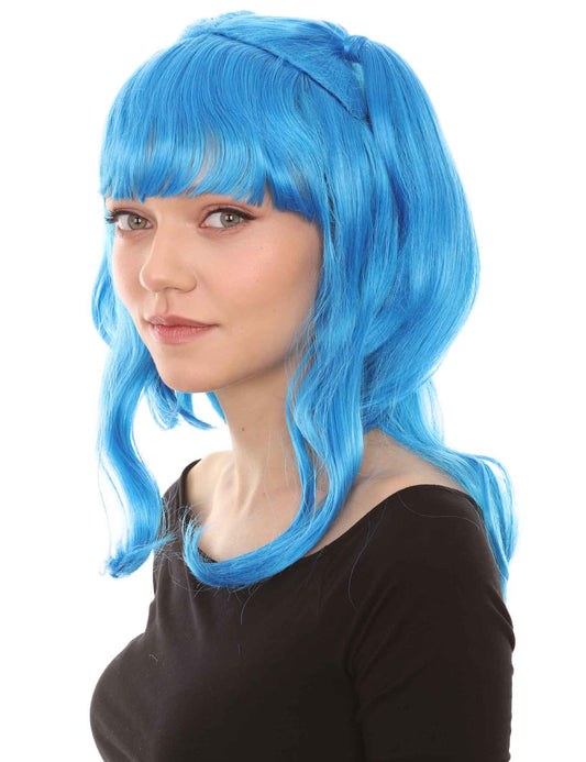 Wigs2you ハロウィンパーティープレミアム レディース H-782 バナナエンジェルウィッグ ロイヤルブルー色