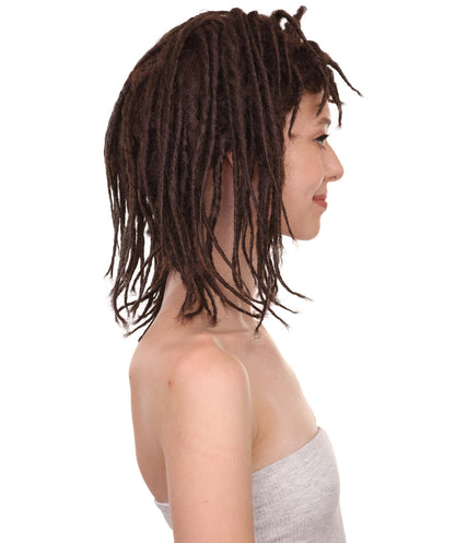 Wigs2youハロウィンパーティープレミアムレディースH-1959 着けやすい 非常に快適 デラックスブラウンドレッドロックウィッグ