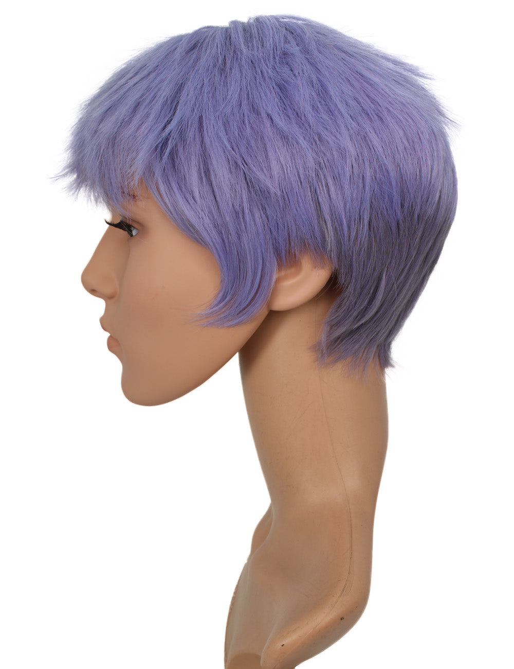 メンズファッション C-097 ショート C-スペシャルダブルパープル コスプレヒートスタイラブルウィッグ