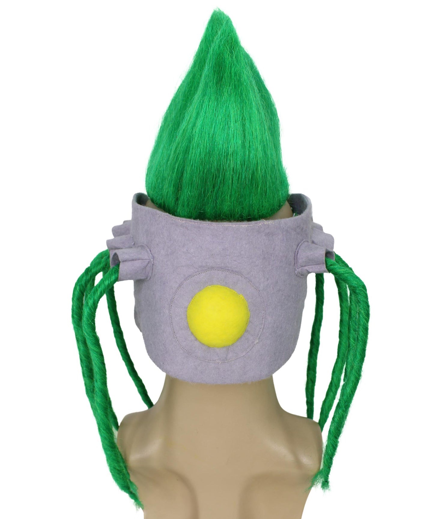 Wigs2you H-6928 ミュージカルゲームに登場する敵キャラクターのグリーンスパイクウィッグ（大人用、ハロウィンに最適、難燃性合成繊維）