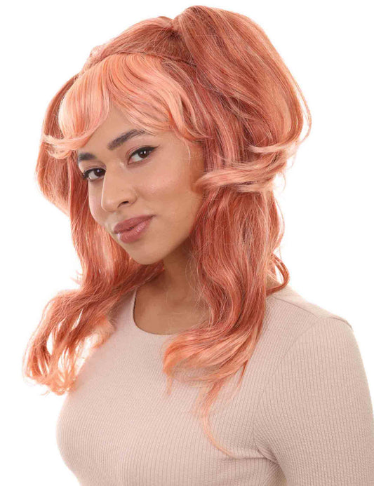 Wigs2you ハロウィンパーティープレミアム レディース H-776 バナナエンジェルウィッグ ピーチ色