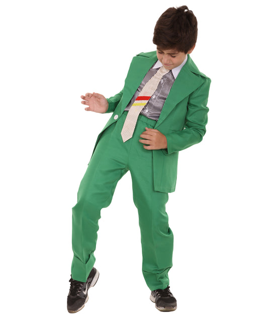 シンガー ボウイ JCP-028_1(Kids) コスプレコスチューム（子供用） グリーン