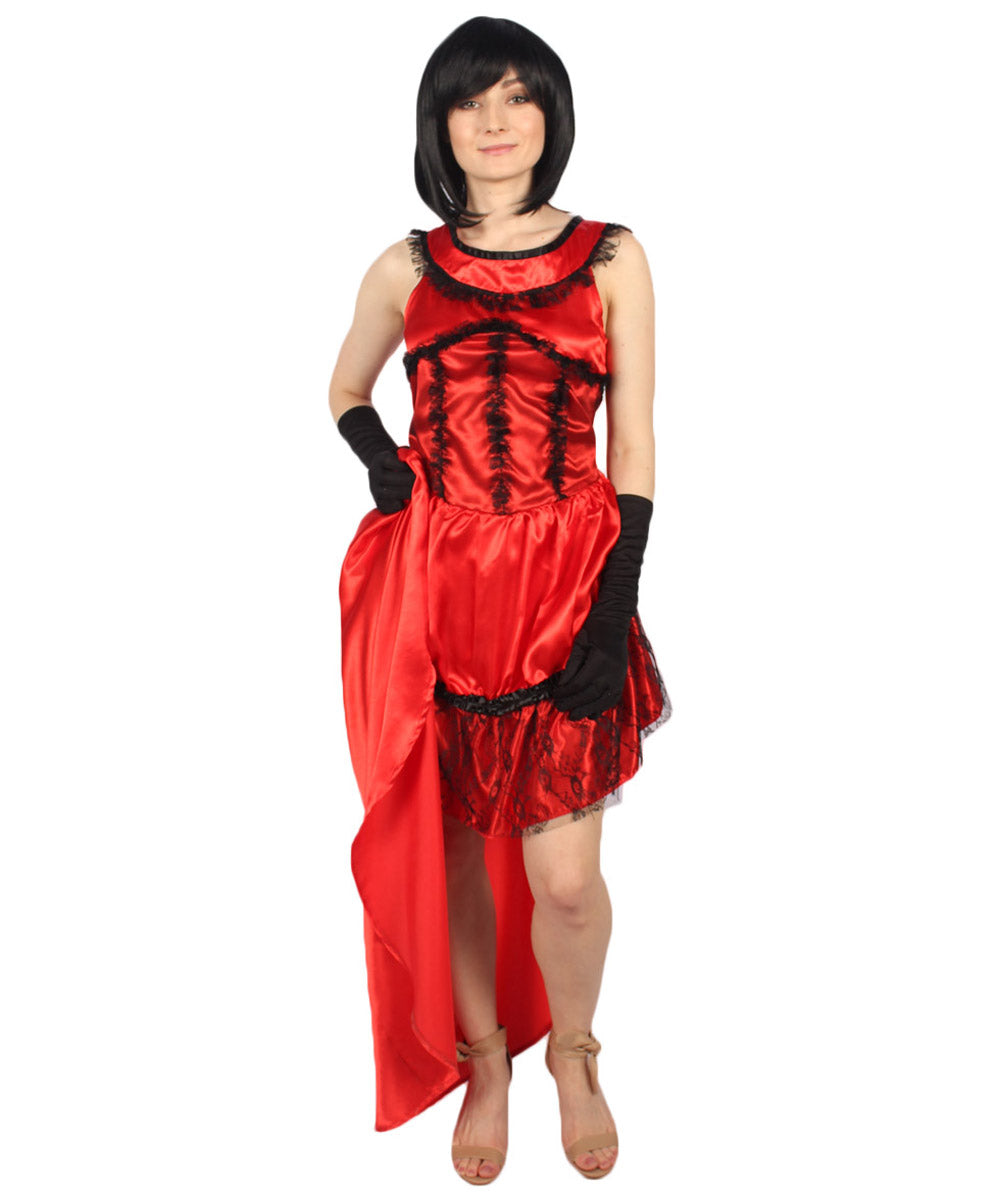 女性 JCO-451 の遊郭の恋人コスチューム レッドコスプレコスチューム