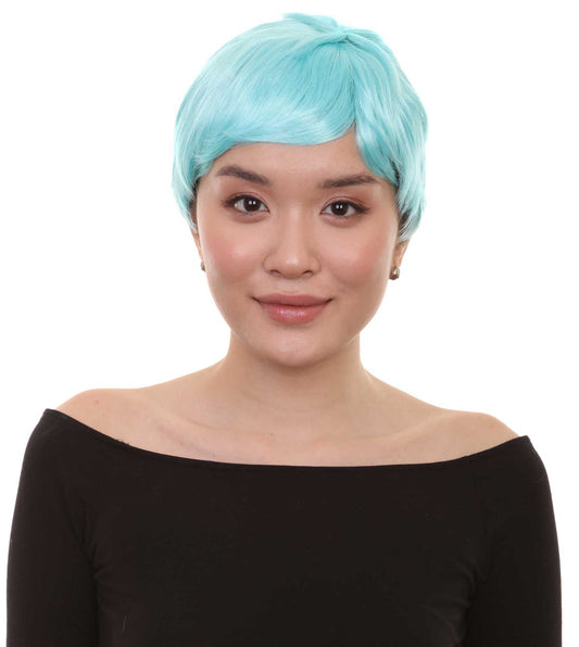 Wigs2you ハロウィンパーティープレミアム レディース H-587 コウノトリウィッグ ライトブルー