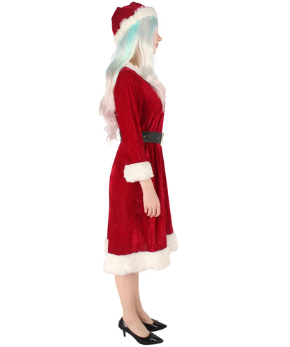Wigs2you.com JCX-010女性のクリスマスサンタクロースコスチューム,コスプレ衣装 。