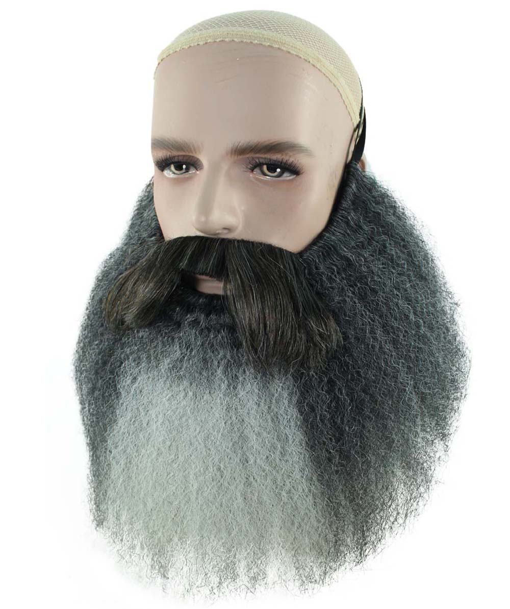 ハロウィンパーティープレミアム 男性用 H-3612 おじいさん マスタッシュ ウィッグ
