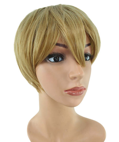 Wigs2you コスプレウィッグ ブルーロック 潔世一 糸師凛 機動戦士ガンダムSEED キラ・ヤマト風 茶髪 日本製高級ファイバー使用 C-056 フルウィッグ 耐熱 コスプレ ハロウィン 男装 メンズ 簡単 小顔 最高級 ナチュラル かつら Wig コスプレウィッグ