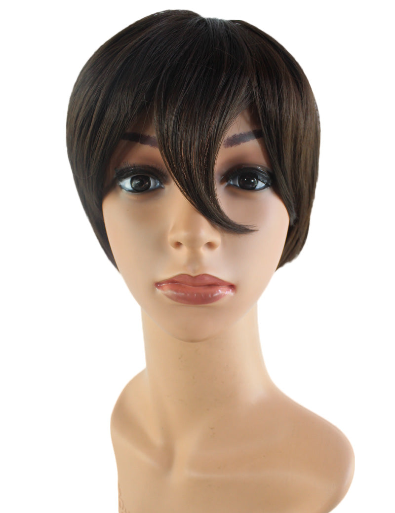 Wigs2you コスプレウィッグ ブルーロック 潔世一 糸師凛 機動戦士ガンダムSEED キラ・ヤマト風 茶髪 日本製高級ファイバー使用 C-056 フルウィッグ 耐熱 コスプレ ハロウィン 男装 メンズ 簡単 小顔 最高級 ナチュラル かつら Wig コスプレウィッグ