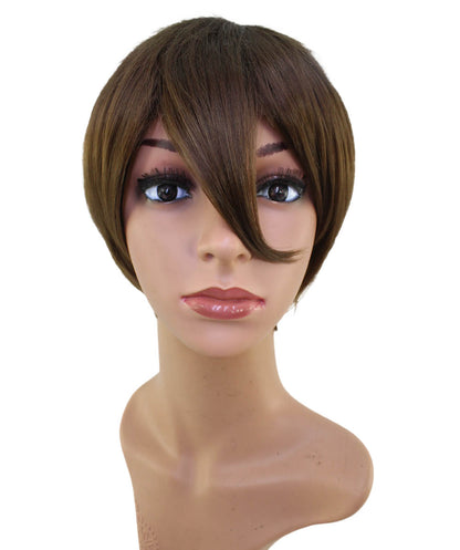 Wigs2you コスプレウィッグ ブルーロック 潔世一 糸師凛 機動戦士ガンダムSEED キラ・ヤマト風 茶髪 日本製高級ファイバー使用 C-056 フルウィッグ 耐熱 コスプレ ハロウィン 男装 メンズ 簡単 小顔 最高級 ナチュラル かつら Wig コスプレウィッグ