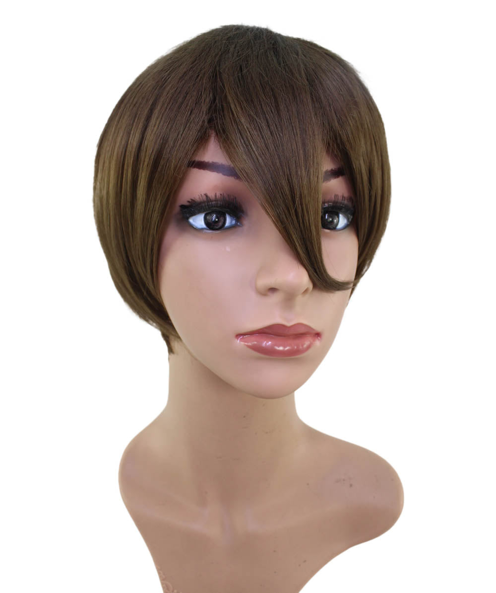 Wigs2you コスプレウィッグ ブルーロック 潔世一 糸師凛 機動戦士ガンダムSEED キラ・ヤマト風 茶髪 日本製高級ファイバー使用 C-056 フルウィッグ 耐熱 コスプレ ハロウィン 男装 メンズ 簡単 小顔 最高級 ナチュラル かつら Wig コスプレウィッグ