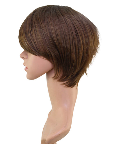 Wigs2you コスプレウィッグ ブルーロック 潔世一 糸師凛 機動戦士ガンダムSEED キラ・ヤマト風 茶髪 日本製高級ファイバー使用 C-056 フルウィッグ 耐熱 コスプレ ハロウィン 男装 メンズ 簡単 小顔 最高級 ナチュラル かつら Wig コスプレウィッグ
