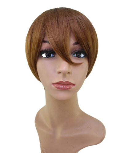 Wigs2you コスプレウィッグ ブルーロック 潔世一 糸師凛 機動戦士ガンダムSEED キラ・ヤマト風 茶髪 日本製高級ファイバー使用 C-056 フルウィッグ 耐熱 コスプレ ハロウィン 男装 メンズ 簡単 小顔 最高級 ナチュラル かつら Wig コスプレウィッグ
