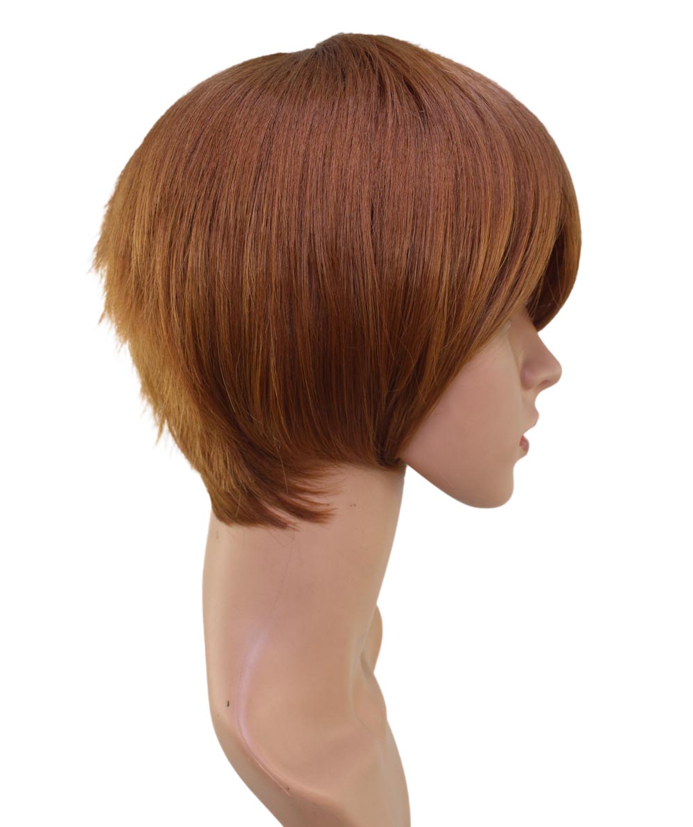 Wigs2you コスプレウィッグ ブルーロック 潔世一 糸師凛 機動戦士ガンダムSEED キラ・ヤマト風 茶髪 日本製高級ファイバー使用 C-056 フルウィッグ 耐熱 コスプレ ハロウィン 男装 メンズ 簡単 小顔 最高級 ナチュラル かつら Wig コスプレウィッグ