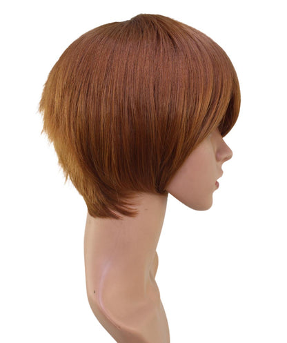 Wigs2you コスプレウィッグ ブルーロック 潔世一 糸師凛 機動戦士ガンダムSEED キラ・ヤマト風 茶髪 日本製高級ファイバー使用 C-056 フルウィッグ 耐熱 コスプレ ハロウィン 男装 メンズ 簡単 小顔 最高級 ナチュラル かつら Wig コスプレウィッグ