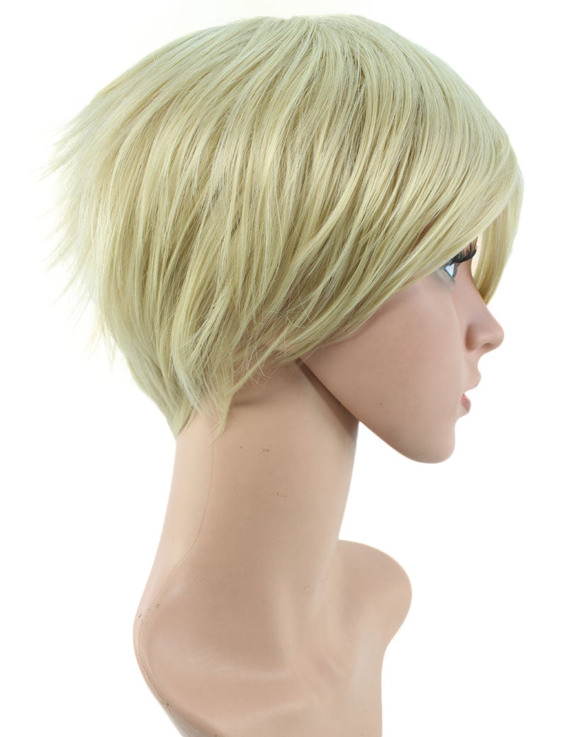 Wigs2you コスプレウィッグ ブルーロック 潔世一 糸師凛 機動戦士ガンダムSEED キラ・ヤマト風 茶髪 日本製高級ファイバー使用 C-056 フルウィッグ 耐熱 コスプレ ハロウィン 男装 メンズ 簡単 小顔 最高級 ナチュラル かつら Wig コスプレウィッグ