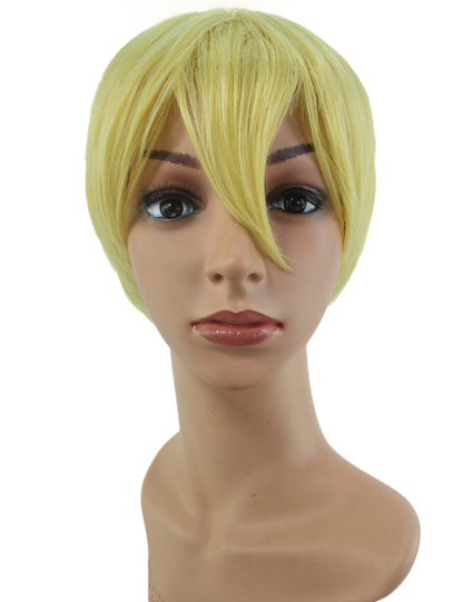 Wigs2you コスプレウィッグ ブルーロック 潔世一 糸師凛 機動戦士ガンダムSEED キラ・ヤマト風 茶髪 日本製高級ファイバー使用 C-056 フルウィッグ 耐熱 コスプレ ハロウィン 男装 メンズ 簡単 小顔 最高級 ナチュラル かつら Wig コスプレウィッグ