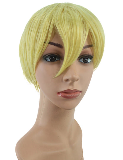 Wigs2you コスプレウィッグ ブルーロック 潔世一 糸師凛 機動戦士ガンダムSEED キラ・ヤマト風 茶髪 日本製高級ファイバー使用 C-056 フルウィッグ 耐熱 コスプレ ハロウィン 男装 メンズ 簡単 小顔 最高級 ナチュラル かつら Wig コスプレウィッグ