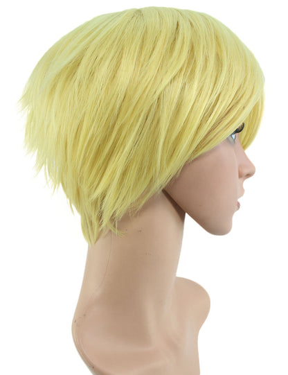 Wigs2you コスプレウィッグ ブルーロック 潔世一 糸師凛 機動戦士ガンダムSEED キラ・ヤマト風 茶髪 日本製高級ファイバー使用 C-056 フルウィッグ 耐熱 コスプレ ハロウィン 男装 メンズ 簡単 小顔 最高級 ナチュラル かつら Wig コスプレウィッグ