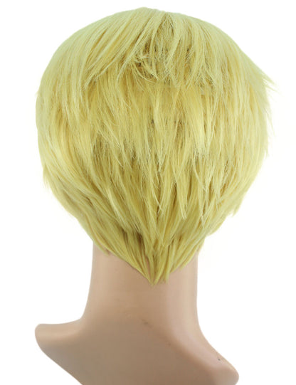 Wigs2you コスプレウィッグ ブルーロック 潔世一 糸師凛 機動戦士ガンダムSEED キラ・ヤマト風 茶髪 日本製高級ファイバー使用 C-056 フルウィッグ 耐熱 コスプレ ハロウィン 男装 メンズ 簡単 小顔 最高級 ナチュラル かつら Wig コスプレウィッグ