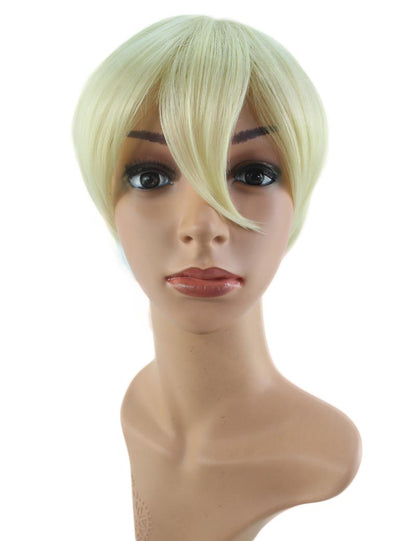 Wigs2you コスプレウィッグ ブルーロック 潔世一 糸師凛 機動戦士ガンダムSEED キラ・ヤマト風 茶髪 日本製高級ファイバー使用 C-056 フルウィッグ 耐熱 コスプレ ハロウィン 男装 メンズ 簡単 小顔 最高級 ナチュラル かつら Wig コスプレウィッグ