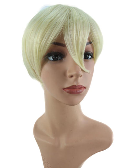 Wigs2you コスプレウィッグ ブルーロック 潔世一 糸師凛 機動戦士ガンダムSEED キラ・ヤマト風 茶髪 日本製高級ファイバー使用 C-056 フルウィッグ 耐熱 コスプレ ハロウィン 男装 メンズ 簡単 小顔 最高級 ナチュラル かつら Wig コスプレウィッグ