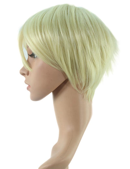 Wigs2you コスプレウィッグ ブルーロック 潔世一 糸師凛 機動戦士ガンダムSEED キラ・ヤマト風 茶髪 日本製高級ファイバー使用 C-056 フルウィッグ 耐熱 コスプレ ハロウィン 男装 メンズ 簡単 小顔 最高級 ナチュラル かつら Wig コスプレウィッグ