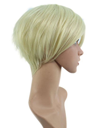 Wigs2you コスプレウィッグ ブルーロック 潔世一 糸師凛 機動戦士ガンダムSEED キラ・ヤマト風 茶髪 日本製高級ファイバー使用 C-056 フルウィッグ 耐熱 コスプレ ハロウィン 男装 メンズ 簡単 小顔 最高級 ナチュラル かつら Wig コスプレウィッグ