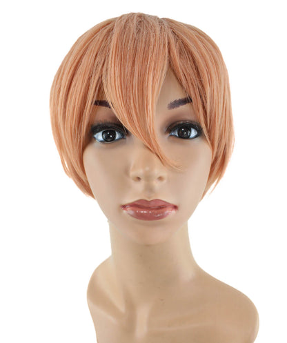 Wigs2you コスプレウィッグ ブルーロック 潔世一 糸師凛 機動戦士ガンダムSEED キラ・ヤマト風 茶髪 日本製高級ファイバー使用 C-056 フルウィッグ 耐熱 コスプレ ハロウィン 男装 メンズ 簡単 小顔 最高級 ナチュラル かつら Wig コスプレウィッグ