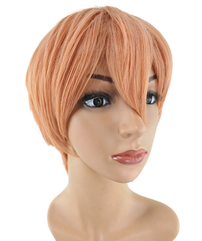 Wigs2you コスプレウィッグ ブルーロック 潔世一 糸師凛 機動戦士ガンダムSEED キラ・ヤマト風 茶髪 日本製高級ファイバー使用 C-056 フルウィッグ 耐熱 コスプレ ハロウィン 男装 メンズ 簡単 小顔 最高級 ナチュラル かつら Wig コスプレウィッグ