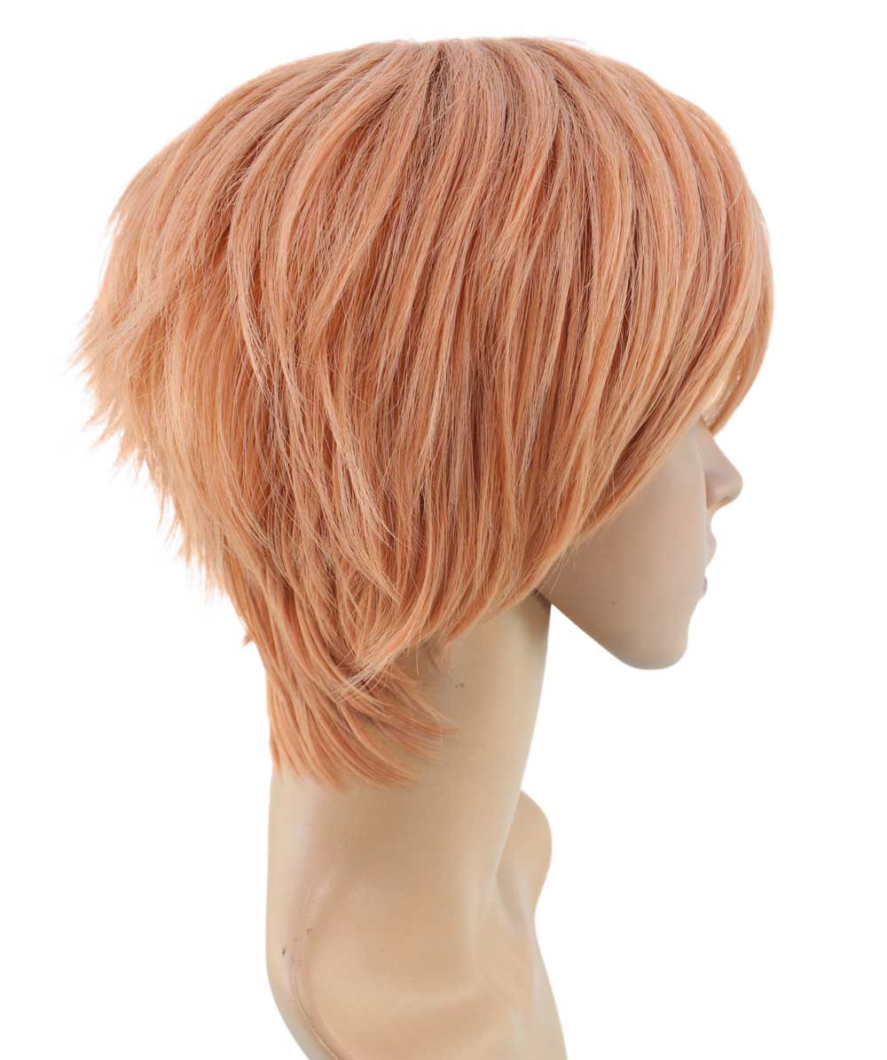 Wigs2you コスプレウィッグ ブルーロック 潔世一 糸師凛 機動戦士ガンダムSEED キラ・ヤマト風 茶髪 日本製高級ファイバー使用 C-056 フルウィッグ 耐熱 コスプレ ハロウィン 男装 メンズ 簡単 小顔 最高級 ナチュラル かつら Wig コスプレウィッグ
