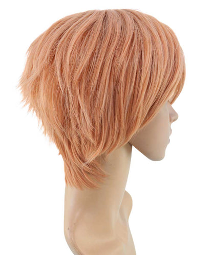 Wigs2you コスプレウィッグ ブルーロック 潔世一 糸師凛 機動戦士ガンダムSEED キラ・ヤマト風 茶髪 日本製高級ファイバー使用 C-056 フルウィッグ 耐熱 コスプレ ハロウィン 男装 メンズ 簡単 小顔 最高級 ナチュラル かつら Wig コスプレウィッグ