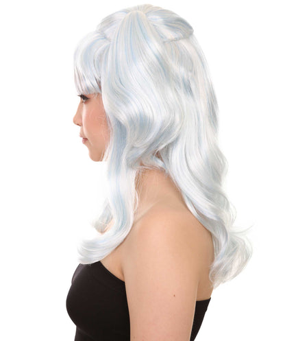 Wigs2you ハロウィンパーティープレミアム レディース H-800 バナナエンジェルウィッグ スカイブルー色