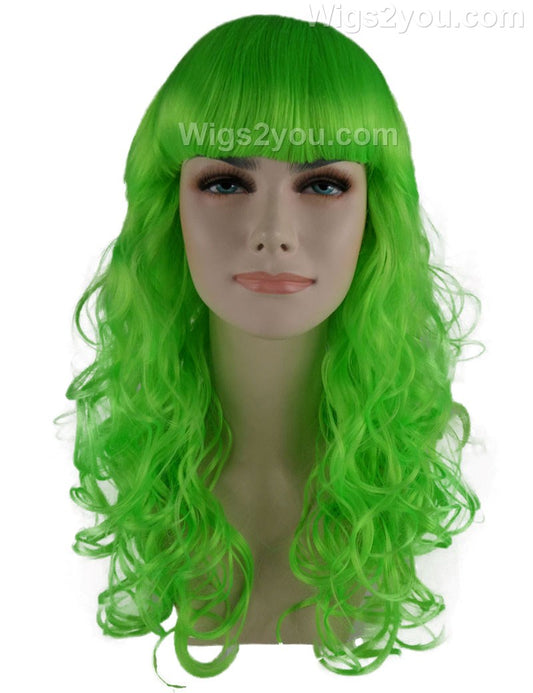 Wigs2you ハロウィン パーティー プレミアム H-816 バットマン 女性ジョーカー ウィッグ Lt グリーンカラー