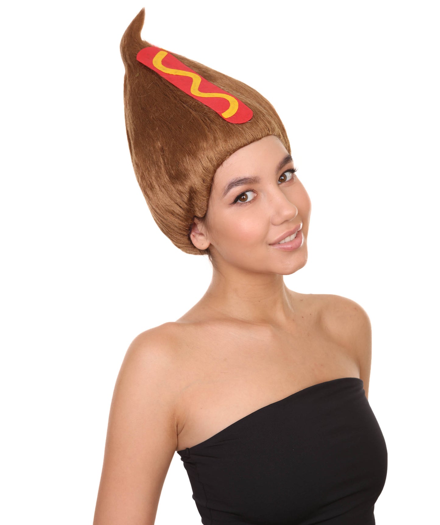 Wigs2youハロウィンパーティープレミアムレディースH-1920 着けやすい 非常に快適 ホットドッグトロールウィッグ