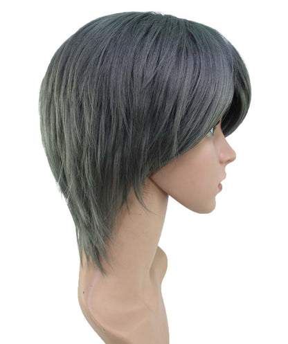 レディースファッション C-055 ショート C-ダークシーグリーン コスプレヒートスタイラブルウィッグ