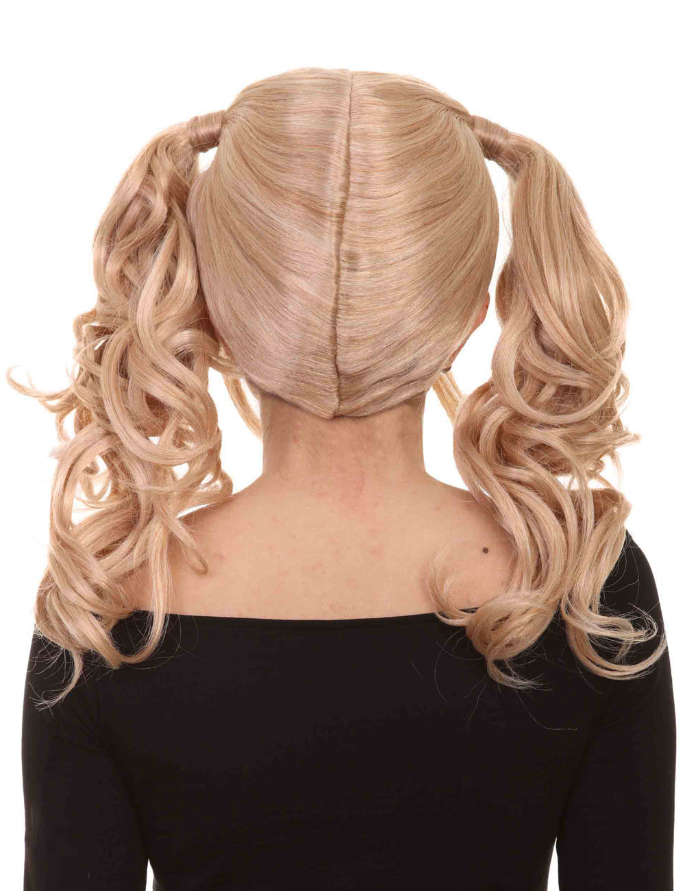 Wigs2you ハロウィン パーティー プレミアム レディース H-763 ドリー ピグテール ウィッグ ゴールデン ブロンド カラー
