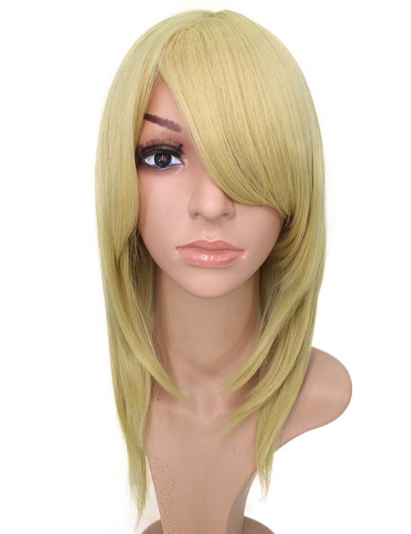 レディースファッション C-071 ロングストレート C-ワインレッド コスプレヒートスタイラブルウィッグ