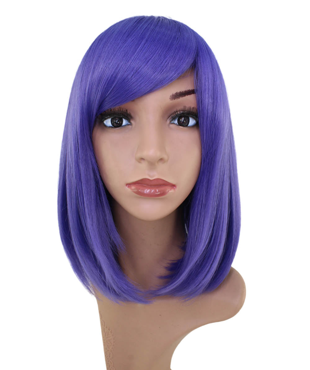 Wigs2You ミディアムストレートウィッグ サイドバング付き フルウィッグ 耐熱ファイバー製 コスプレ・イベント用 - サンディブラウン C-069