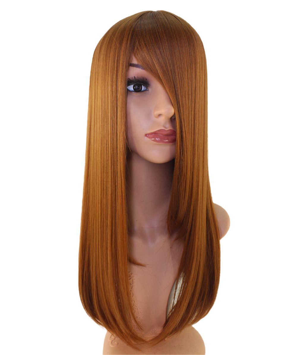 レディースファッション C-054 ロングストレート C-プラチナブロンド コスプレヒートスタイラブルウィッグ