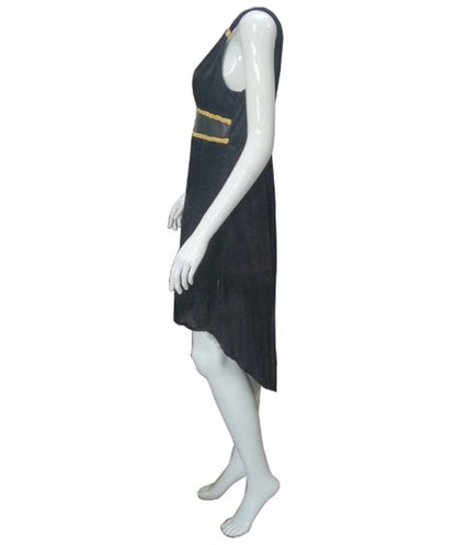 大人女性用 クレオパトラ コスチューム ブラック 2点 ハロウィンコスチューム JCO-040
