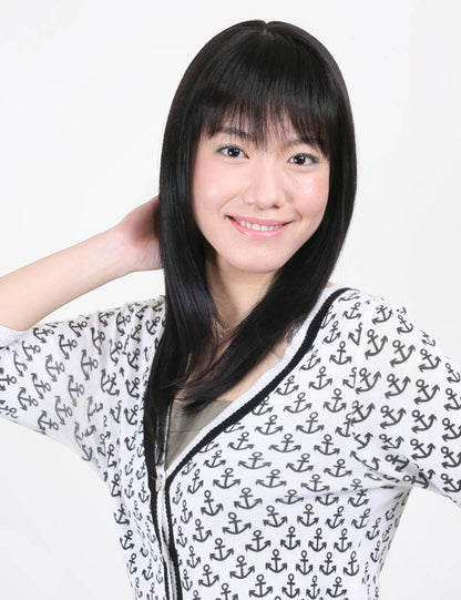 定番の人気商品です！ストレートロングスタイル  ウィッグ1つで簡単にサラサラヘアーに！ ウィッグネット付き W-407