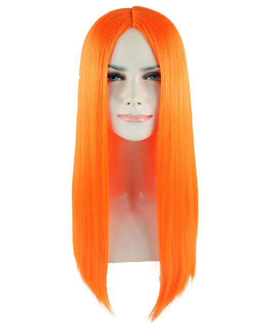 Wigs2you ハロウィンパーティープレミアム H-885 悪の花嫁 II 女性ウィッグ ネオンオレンジ色