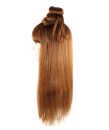 Wigs2you ハロウィン パーティー プレミアム レディース H-1220 快適なフィット感 ミディアム ブラウン アジアン プリンセス ウィッグ