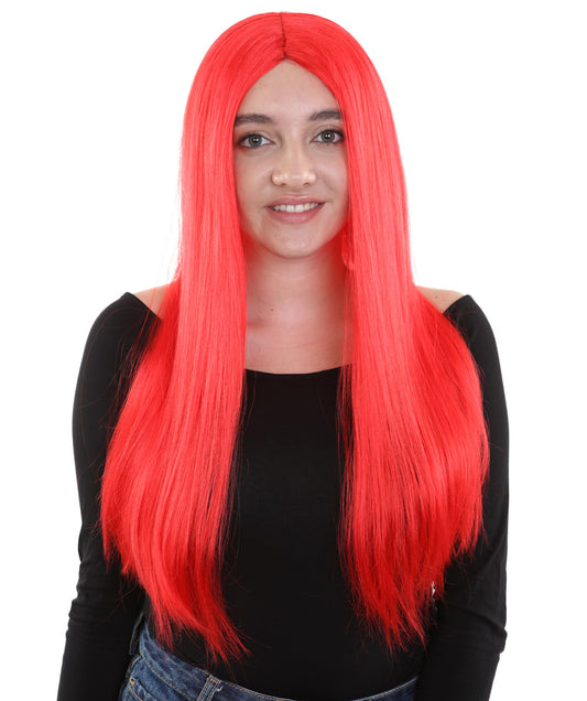 Wigs2you ハロウィンパーティープレミアム H-849 悪の花嫁 II 女性ウィッグ レッドカラー