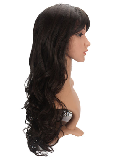 耐熱商品 ロングウィッグ ナチュラルウェーブで女の子らしいスタイルに 74cmで超ロング！ ウィッグネット付き W-519