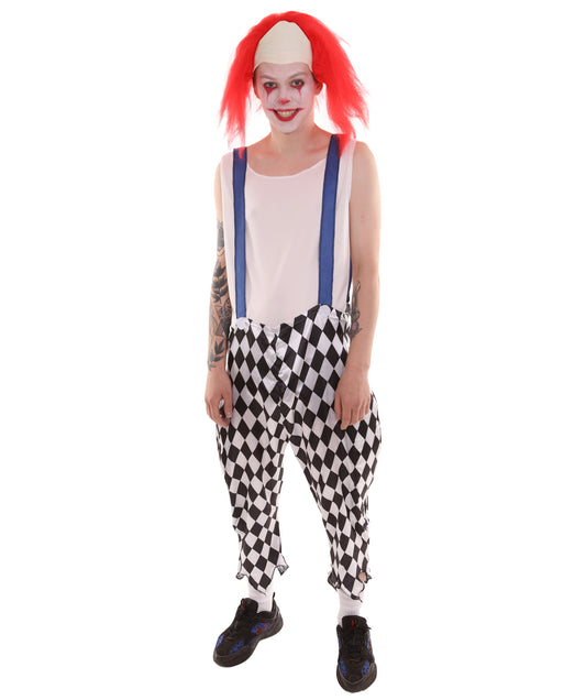 男性 JCP-167 のナイトメアクラウンスケアリーコスチューム マルチハロウィンコスチューム